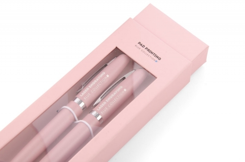 Set pix si roller in cutie asortata Colorado roz